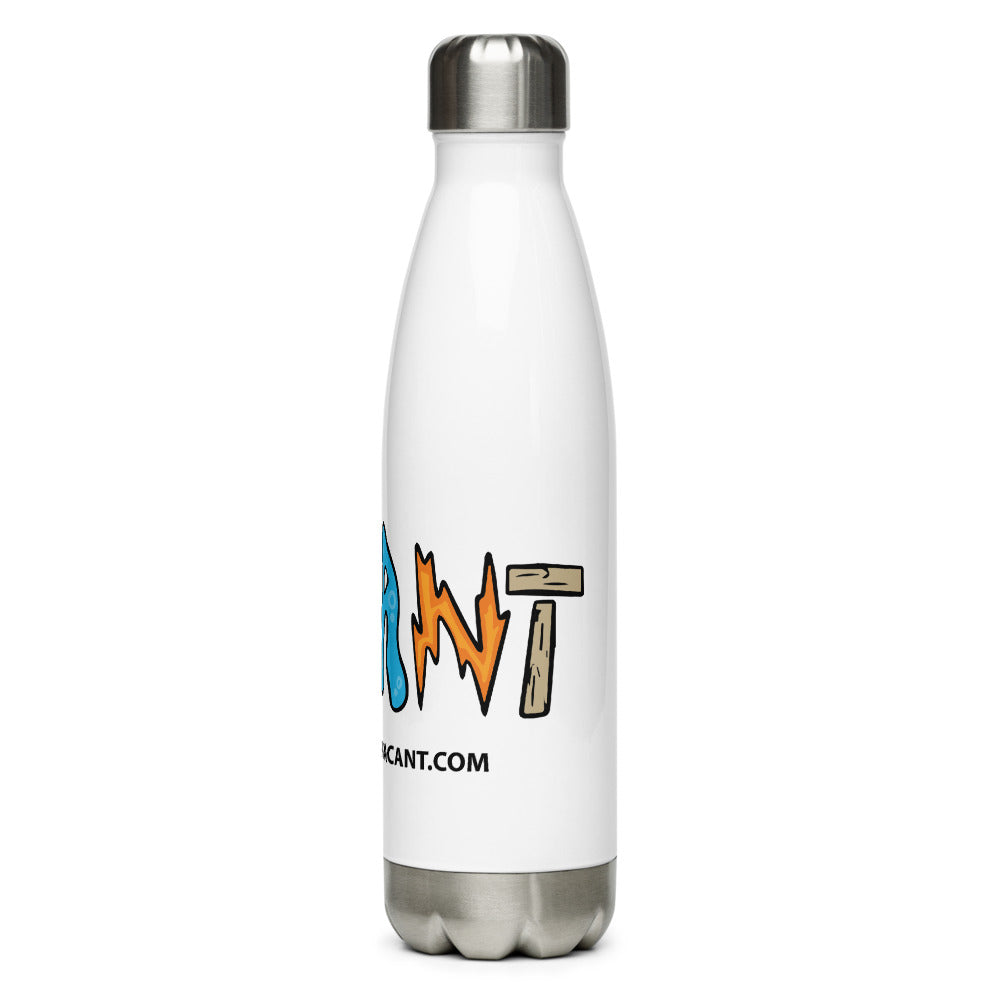 Vacant Stainless Steel Water Bottle